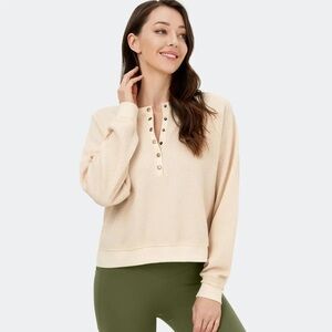 NWT Halara Waffle Button Pullover Size XSmall